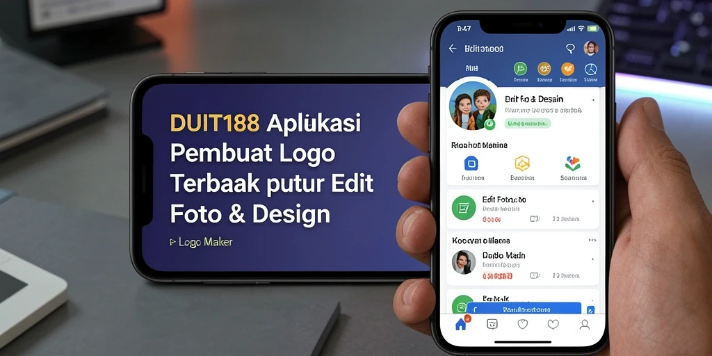 Antarmuka pengguna <strong>DUIT188</strong> yang intuitif untuk pembuat logo.