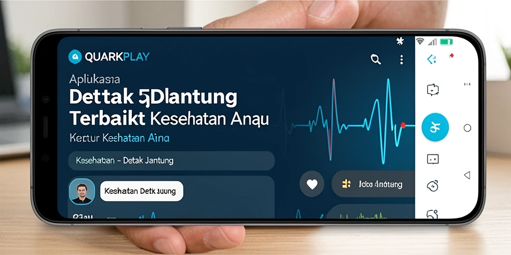 Tampilan antarmuka QUARKPLAY yang modern dan informatif.
