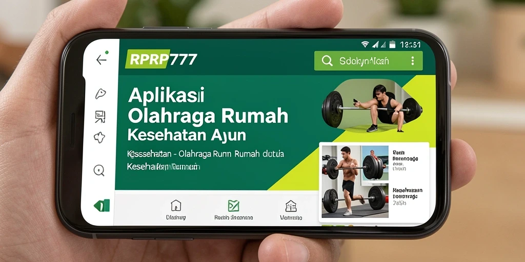 Antarmuka pengguna RPRP777 yang sederhana dan fungsional.