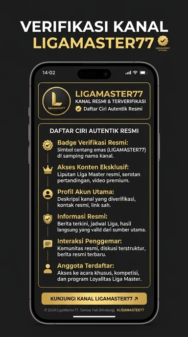 Kanal Resmi LigaMaster77 untuk Pengguna Android Indonesia